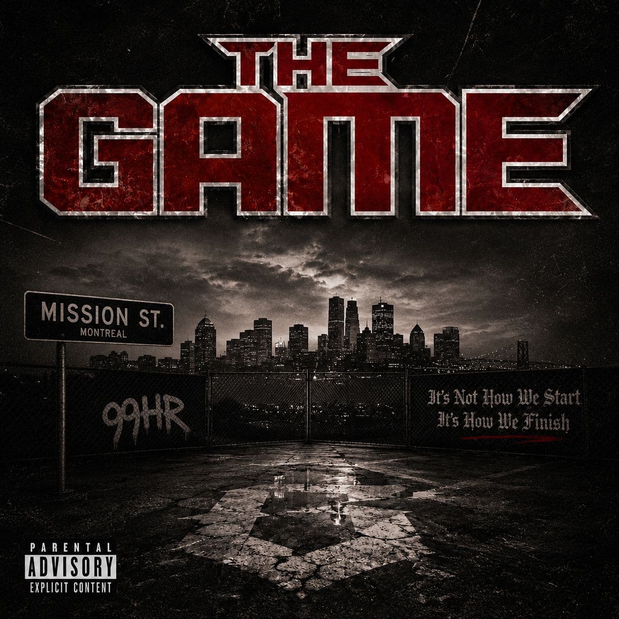 THE GAME — album cover by JJ JASS, 99 Hell Records